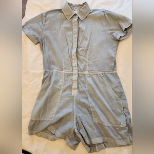 Billabong EUC Light Blue One Piece Romper Small